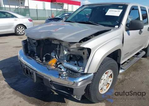 2005 Chevrolet Colorado Ls из США, поврежденный, VIN 1GCDT136358201477